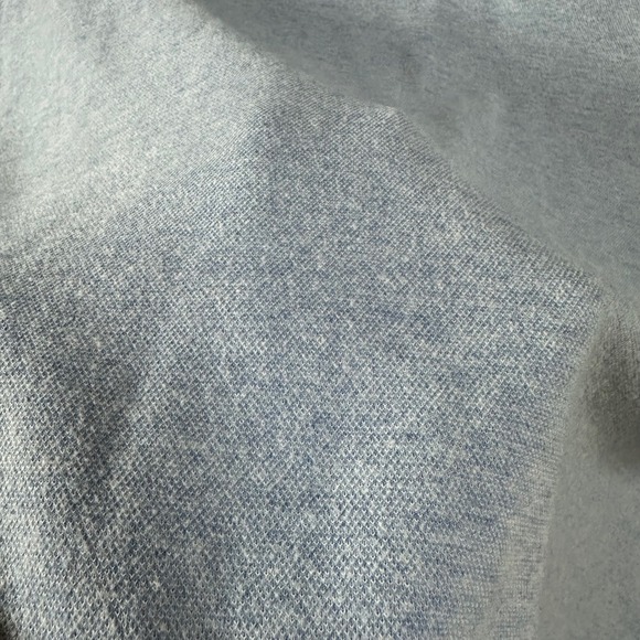 Vintage Polo Ralph Lauren Sweater Mens 2XB Blue Quarter Zip Pullover Knit FLAWED - Picture 7 of 13